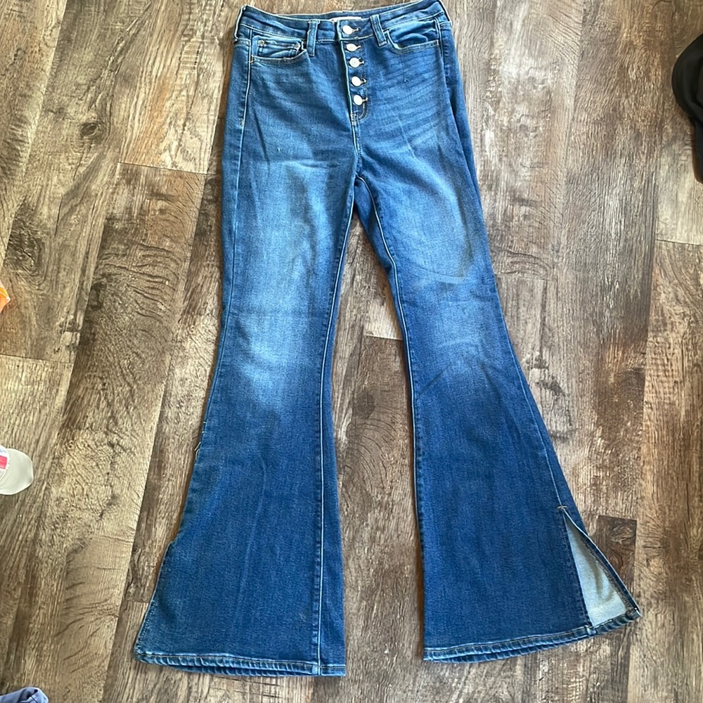 womens bell bottom jeans